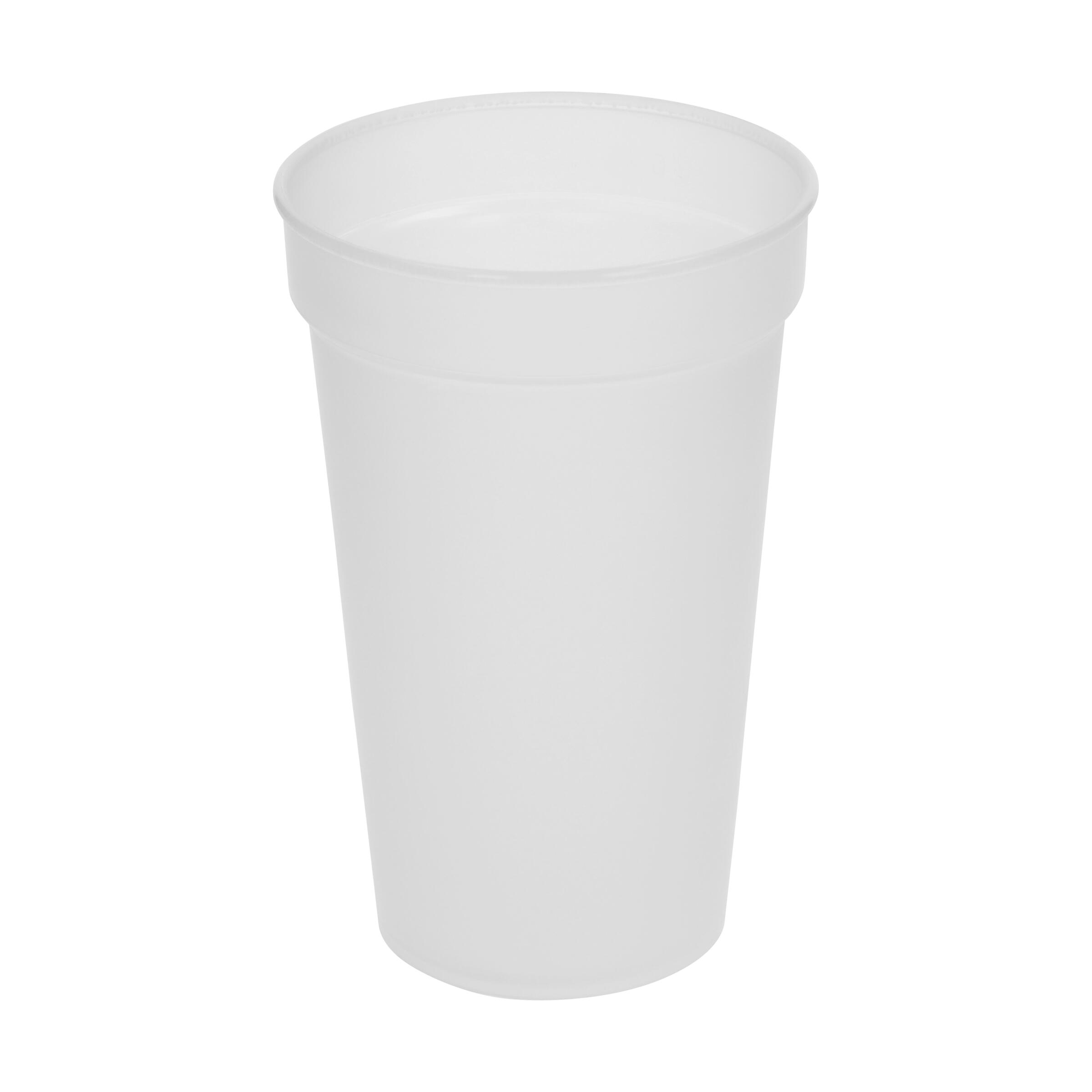 Trinkbecher "Pfand" 0,4 l – transparent-milchig Trinkbecher "Pfand" 0,4 l – transparent-milchig