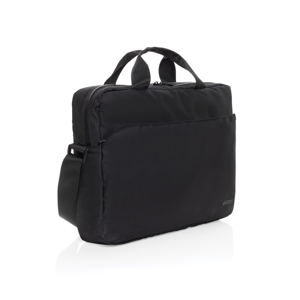 Swiss Peak Aware rPET Laptoptasche 15,6 Zoll – mit Logo veredelbar Swiss Peak Aware rPET Laptoptasche 15,6 Zoll – mit Logo veredelbar