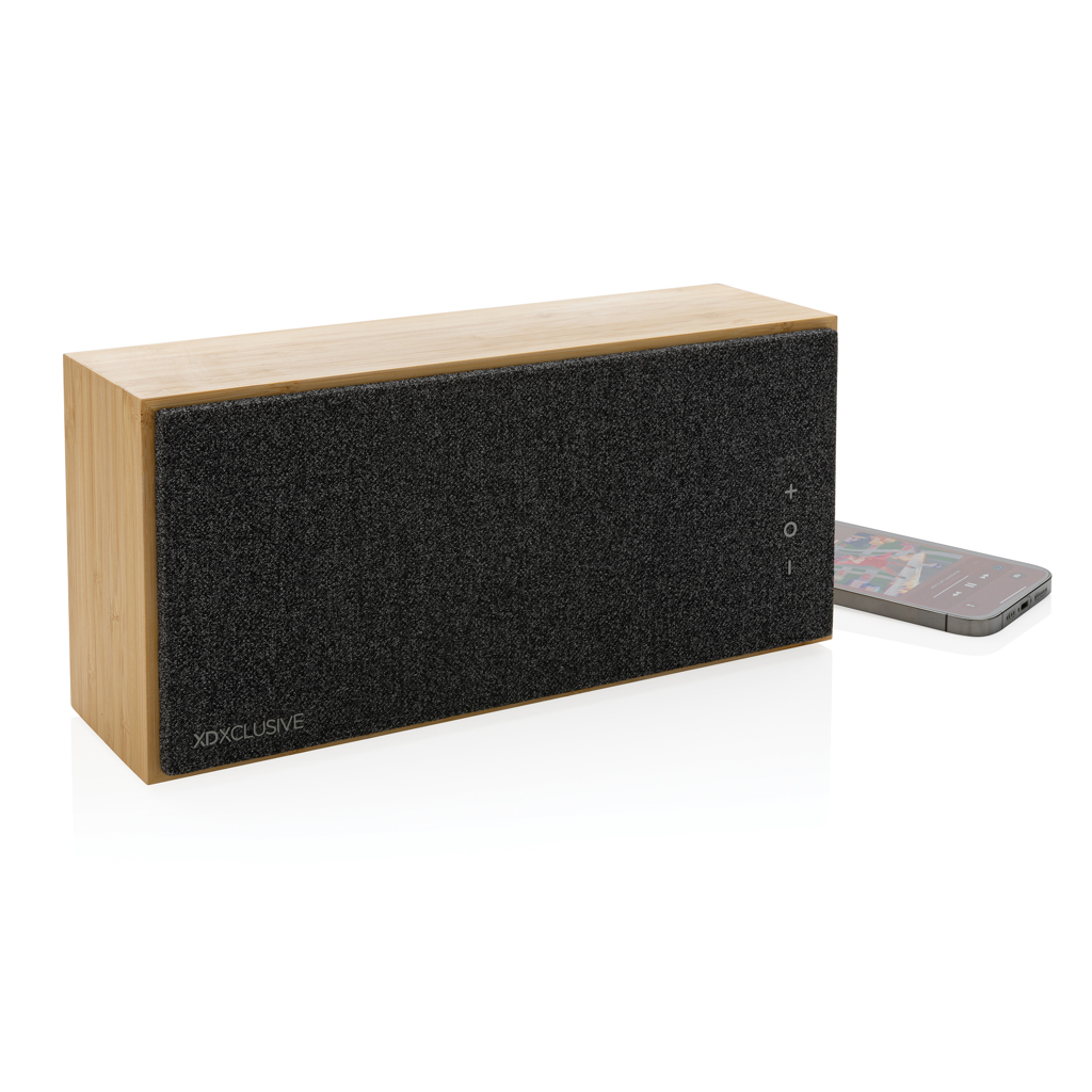 Wynn BambooSound 20W Bluetooth Lautsprecher – Elegantes Event-Geschenk mit Logo