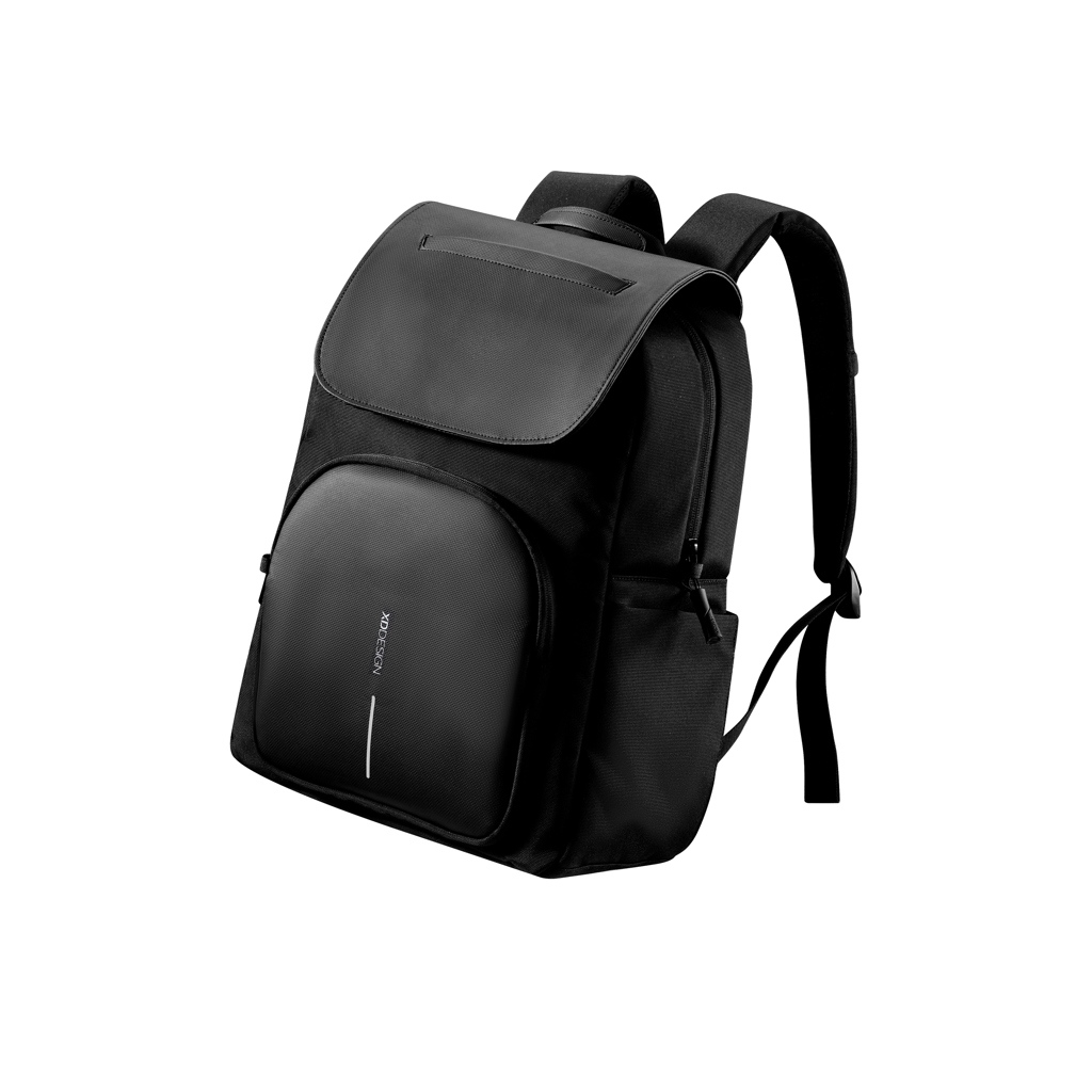 XD Design Soft Daypack — RPET-Rucksack mit RFID-Fach und 16-Zoll-Laptopfach, bedruckbar XD Design Soft Daypack — RPET-Rucksack mit RFID-Fach und 16-Zoll-Laptopfach, bedruckbar