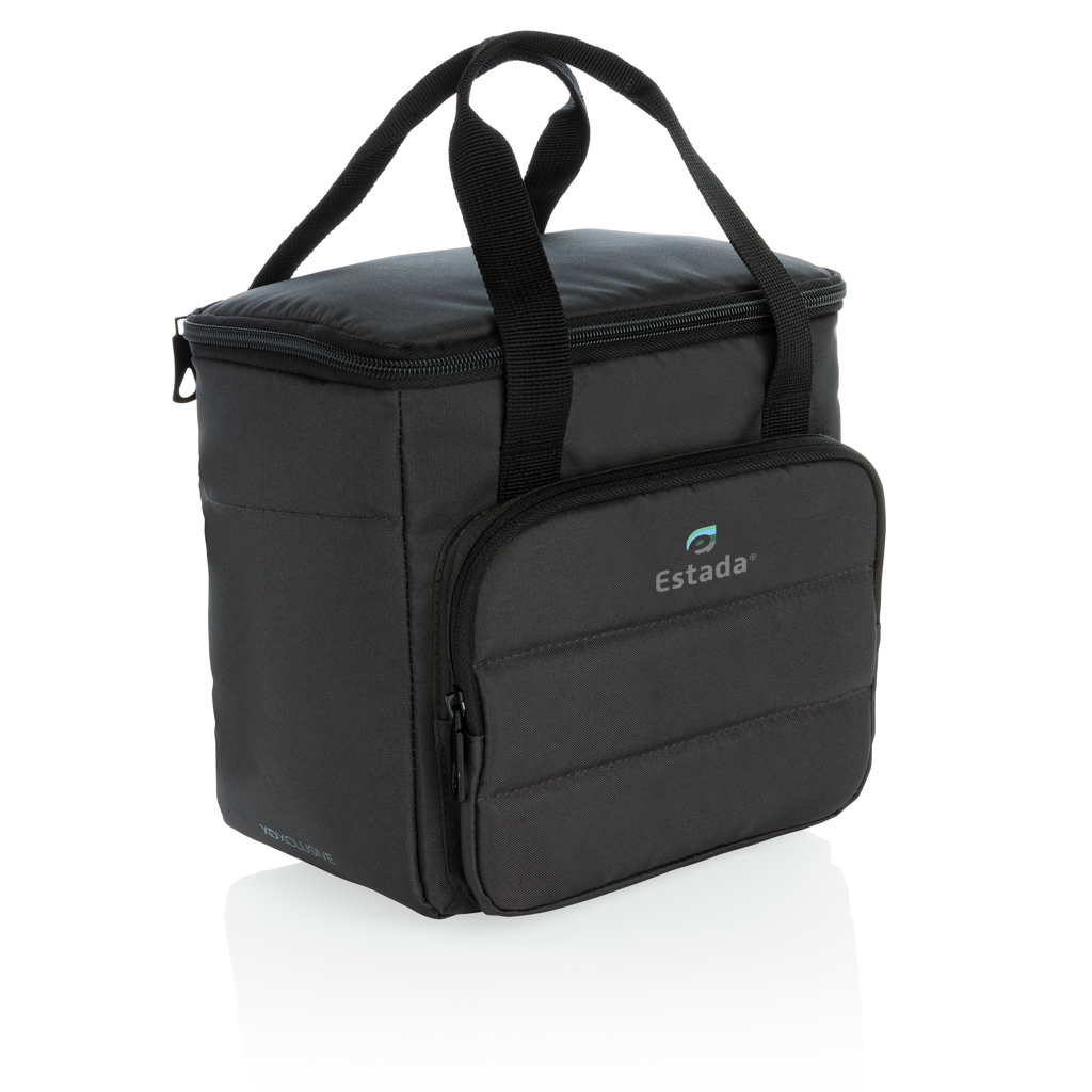 Impact AWARE RPET Kühltasche schwarz – mit Logo bedruckbar