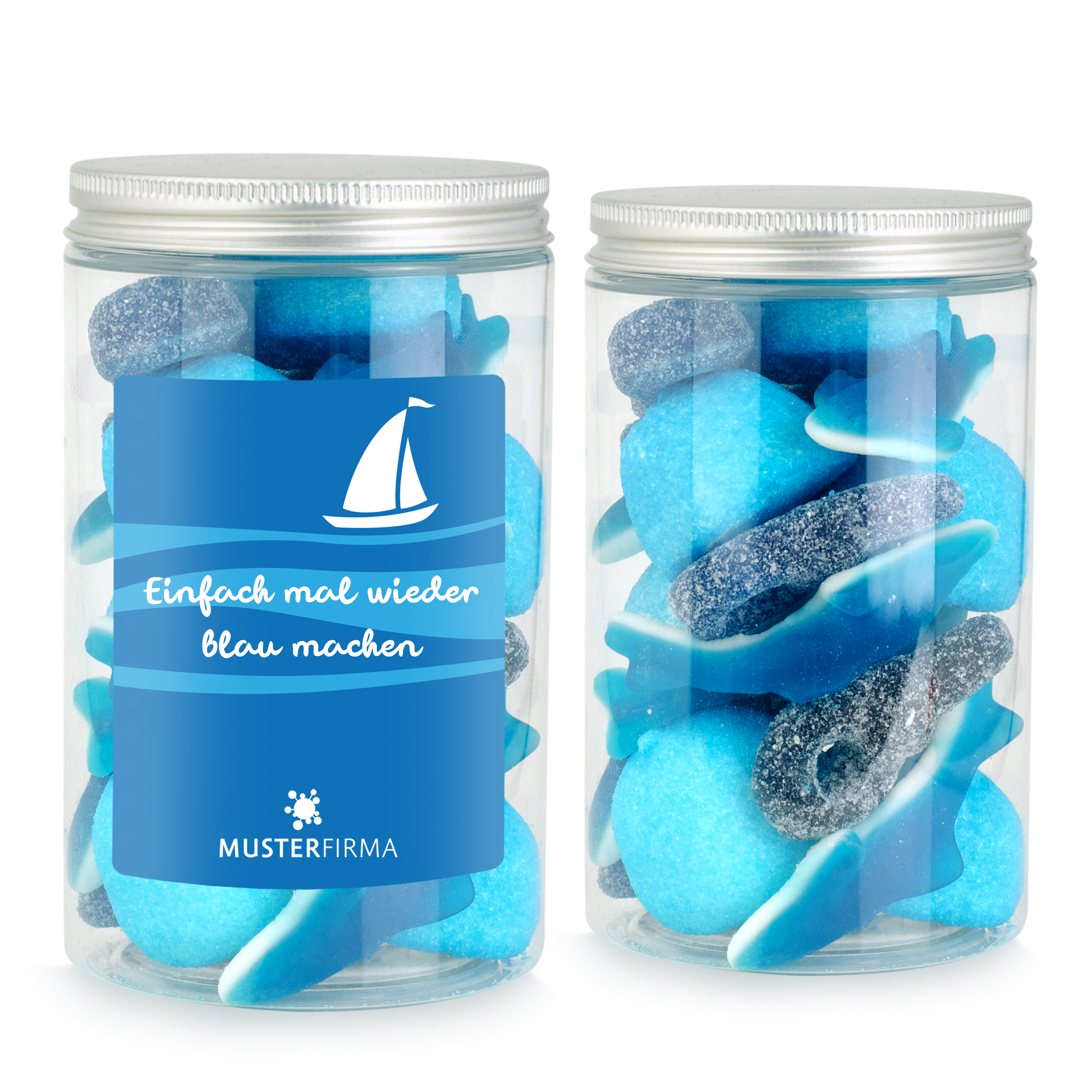 Naschdose Blau machen