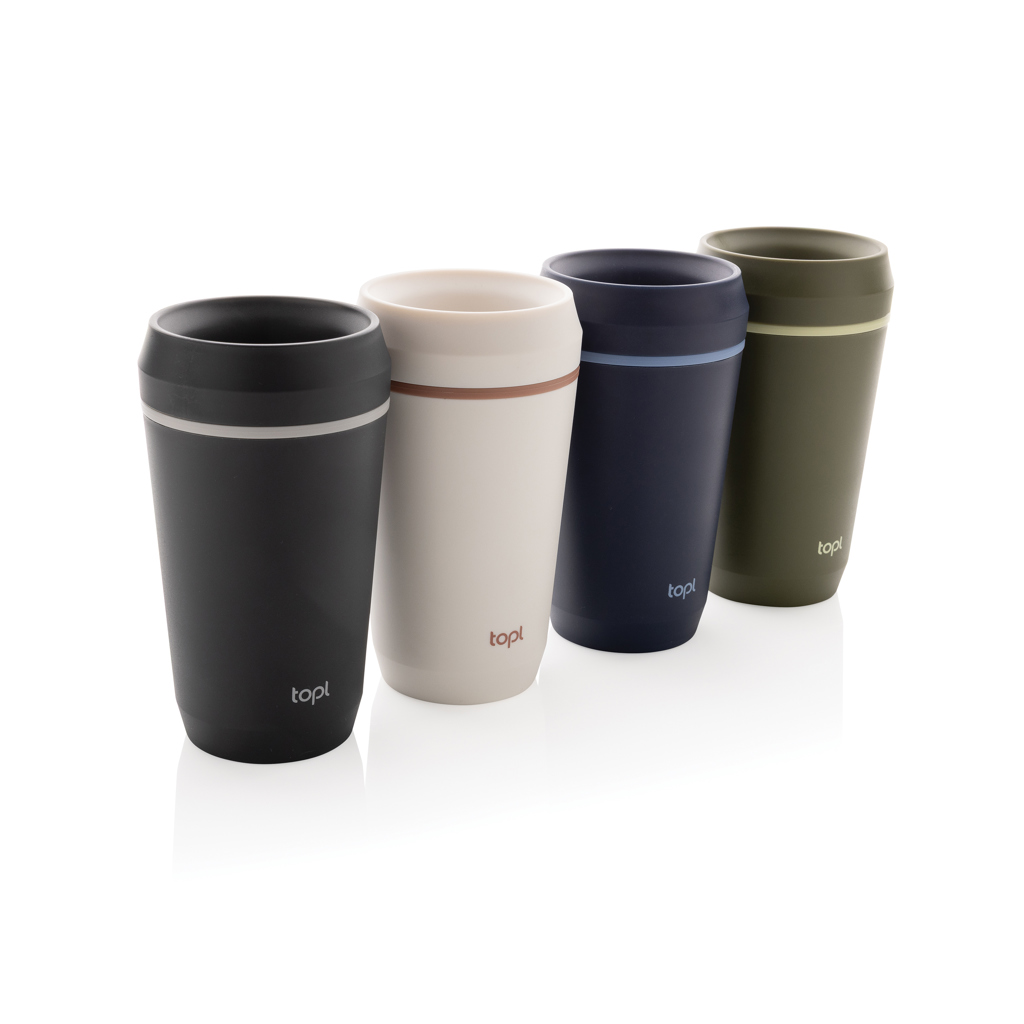 Topl 360°-Becher 354 ml aus recyceltem PP, bedruckbar