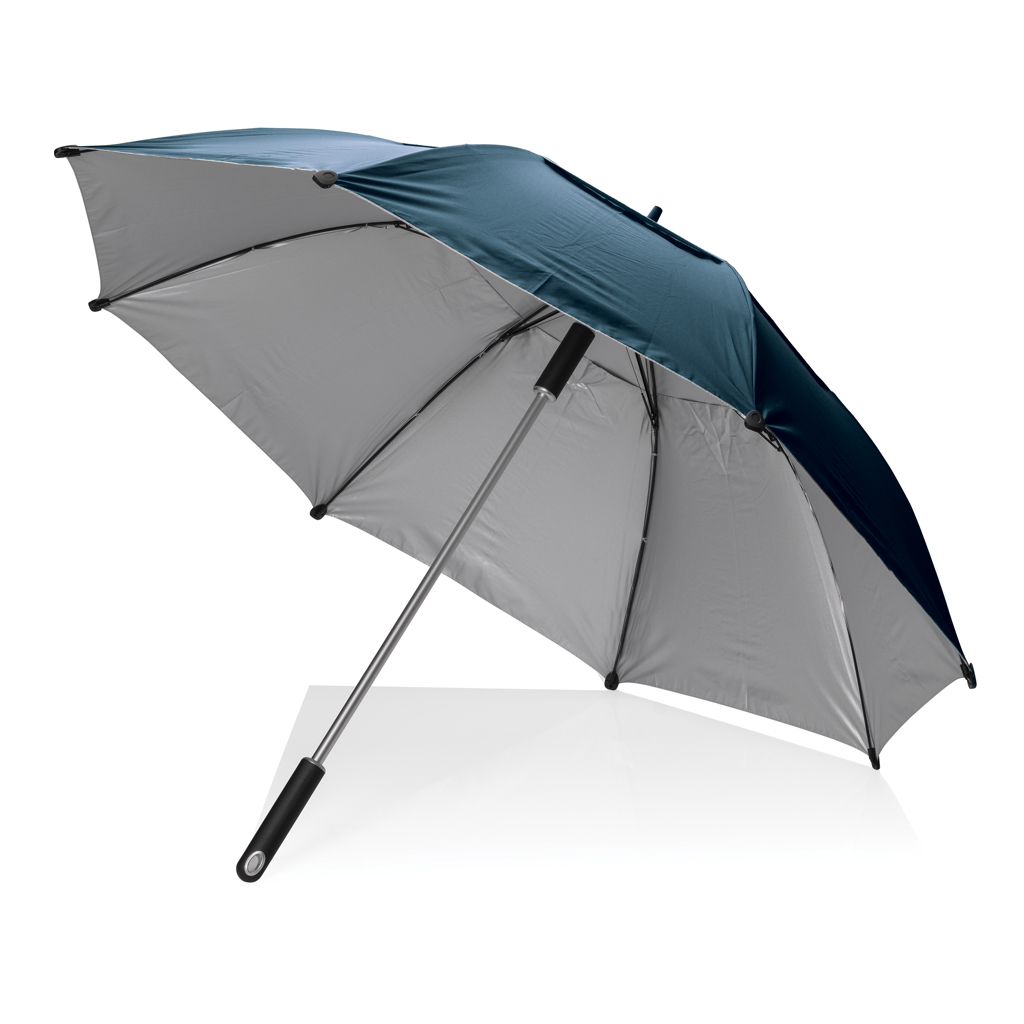 AWARE 27 Zoll Hurricane Sturmschirm aus recyceltem PET, bedruckbar