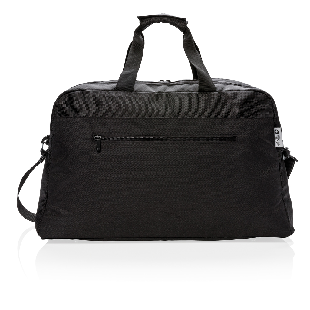 RFID Weekender mit Kofferöffnung PVC-frei 15.6'' schwarz RFID Weekender mit Kofferöffnung PVC-frei 15.6'' schwarz