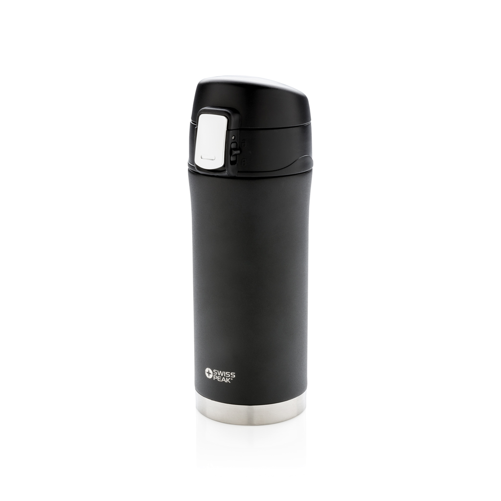 Swiss Peak Elite Vakuum-Becher 300 ml mit Kupfer-Isolierung, schwarz, bedruckbar Swiss Peak Elite Vakuum-Becher 300 ml mit Kupfer-Isolierung, schwarz, bedruckbar