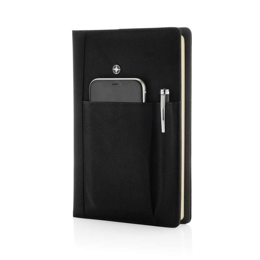 Swiss Peak Notizbuch & Stift Set Executive mit Lasergravur