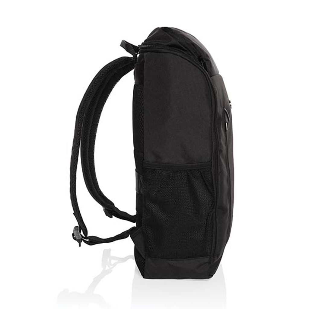 Swiss Peak AWARE Easy Access Laptop-Rucksack 15,6 Zoll aus recyceltem PET
