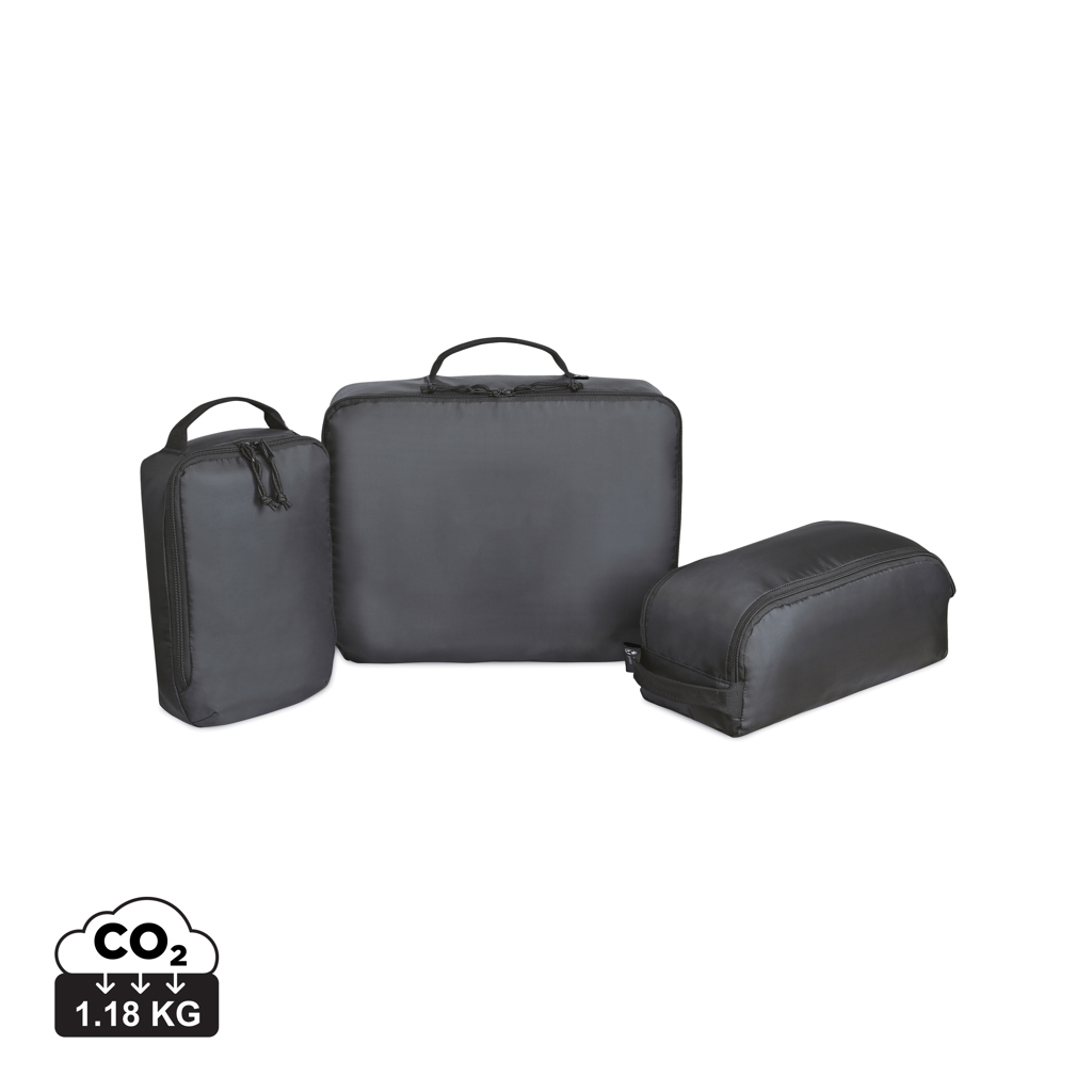 XD Collection Renew AWARE rPET Packing-Cube-Set 3-teilig, bedruckbar