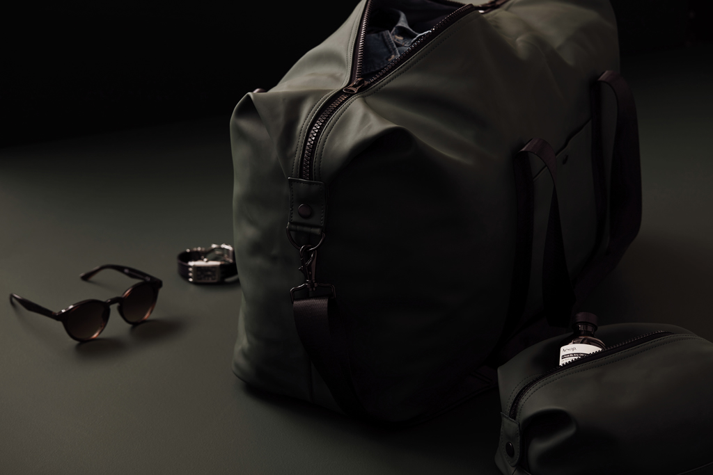 VINGA Baltimore Weekendbag aus Polyester mit PU-Beschichtung — bedruckbar