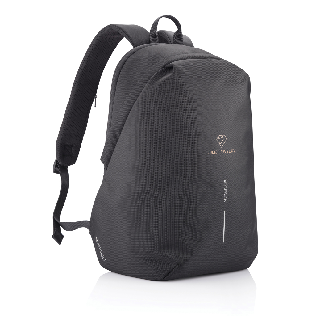 XD Design Bobby Soft Anti-Diebstahl-Rucksack mit RFID-Schutz aus rPET