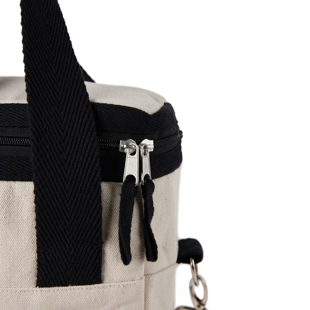 VINGA Volonne AWARE Kühltasche aus recyceltem Canvas mit Logo-Veredelung
