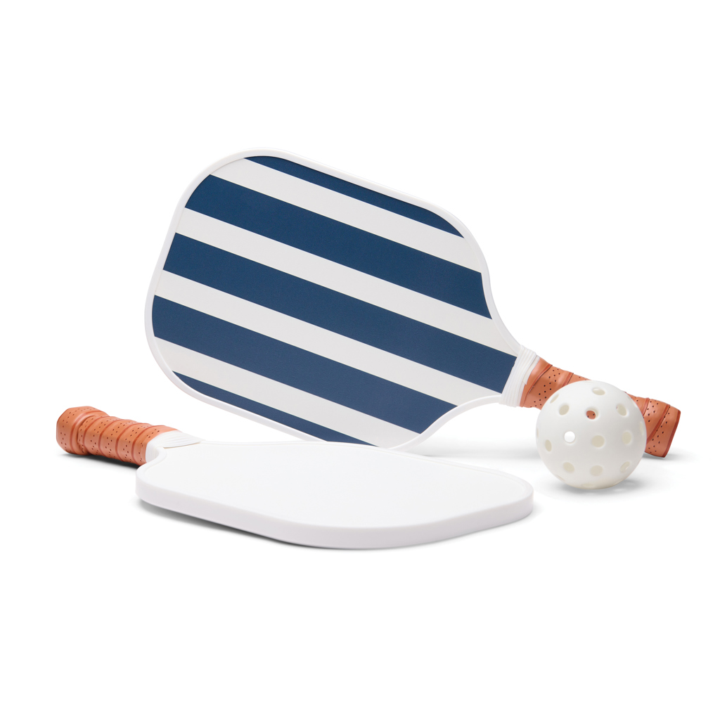 VINGA Lagoa Pickleball-Set FSC-Sperrholz mit Tampondruck