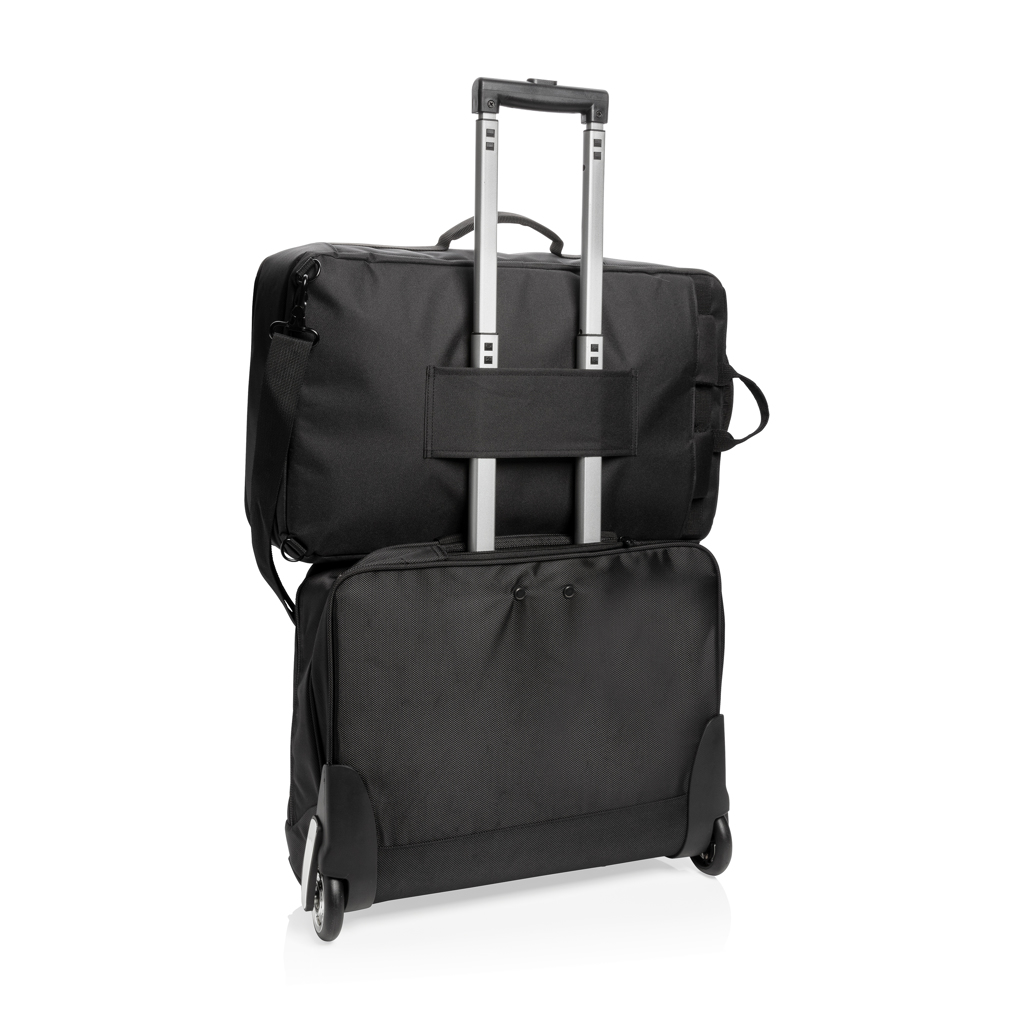 Swiss Peak 4-in-1 Rucksack wandelbar mit 15,6'' Laptopfach, RFID-Schutz, PVC-frei