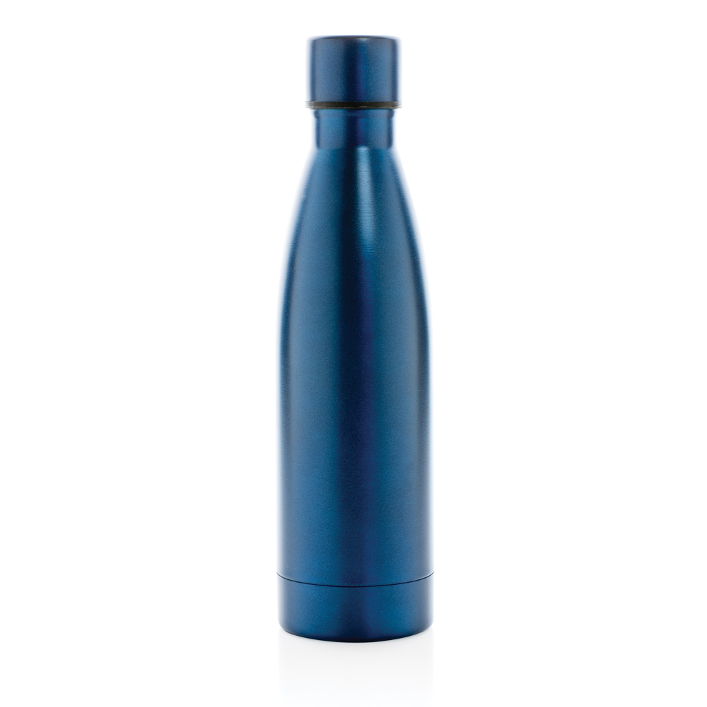 XD Collection RCS recycelte Edelstahl-Vakuumflasche 500 ml (mit Logo)