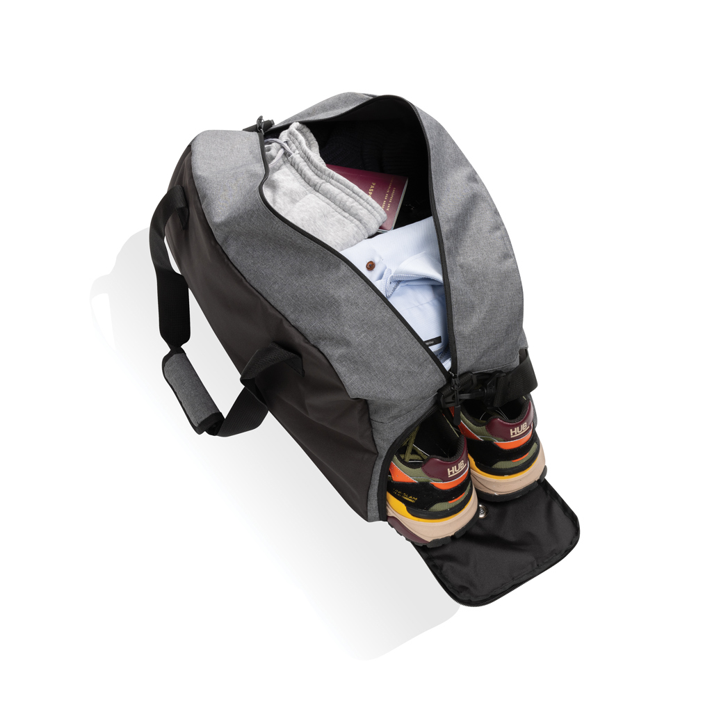 Kazu AWARE RPET Weekend-Duffel-Bag aus 100 % recyceltem PET, 5 Farben, mit Logo veredelbar Kazu AWARE RPET Weekend-Duffel-Bag aus 100 % recyceltem PET, 5 Farben, mit Logo veredelbar