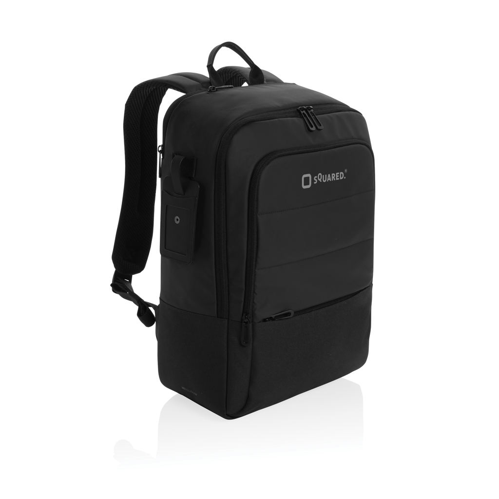Armond AWARE RPET 15,6'' Deluxe Laptop-Rucksack mit Logodruck