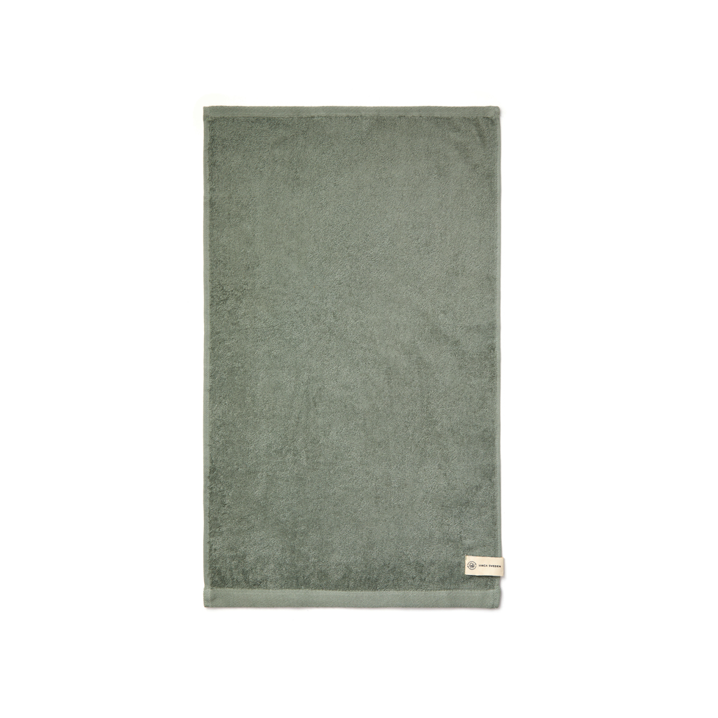 VINGA Birch Handtuch 40x70 cm, 450 g/m² aus Baumwolle und Lyocell, bestickbar