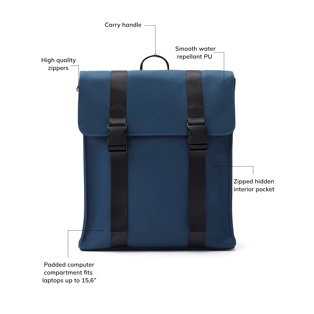 VINGA Baltimore Rucksack mit 17-Zoll-Laptopfach zum Bedrucken VINGA Baltimore Rucksack mit 17-Zoll-Laptopfach zum Bedrucken