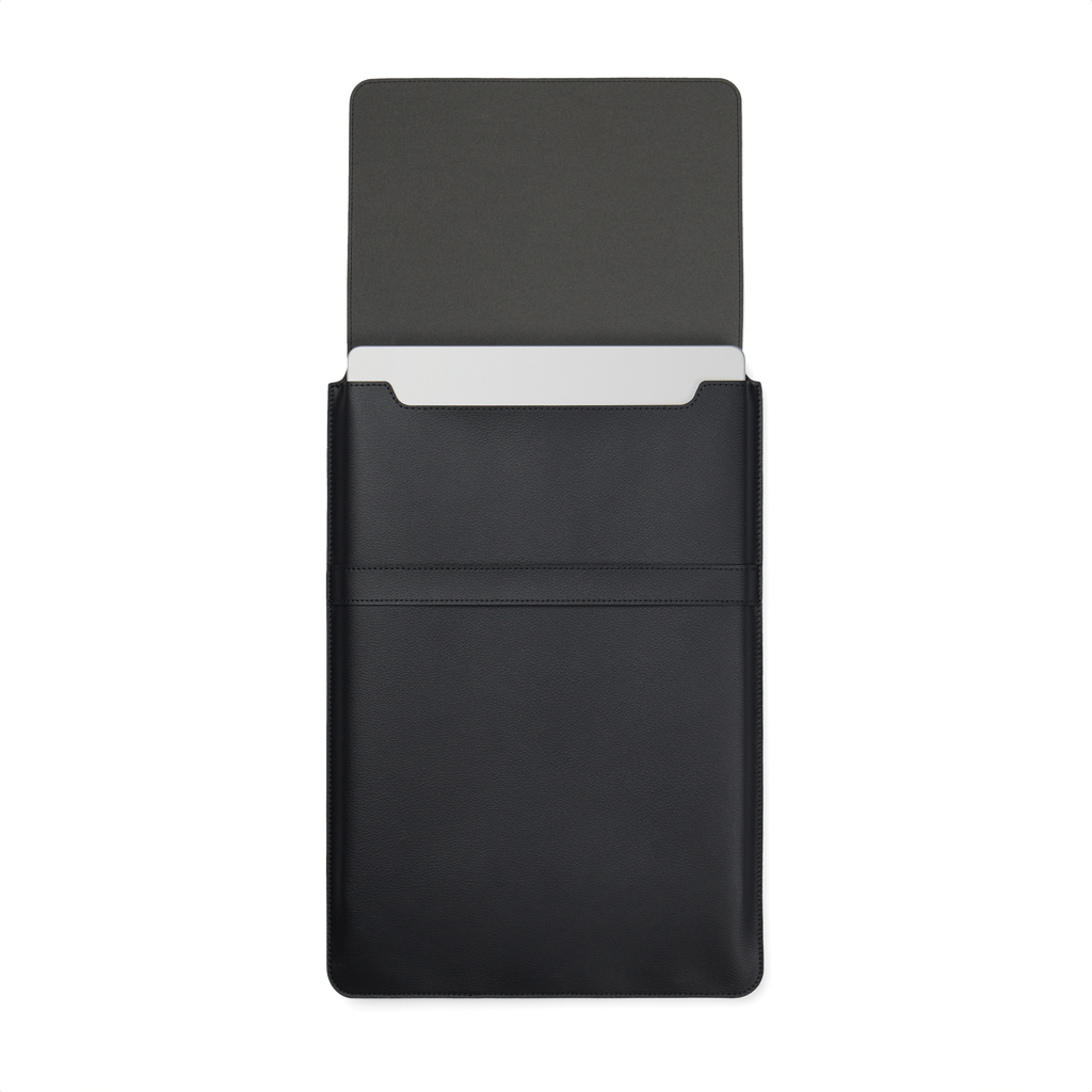 VINGA Timo 16'' Laptop-Sleeve aus 49% rPET mit Mauspad-Klappe