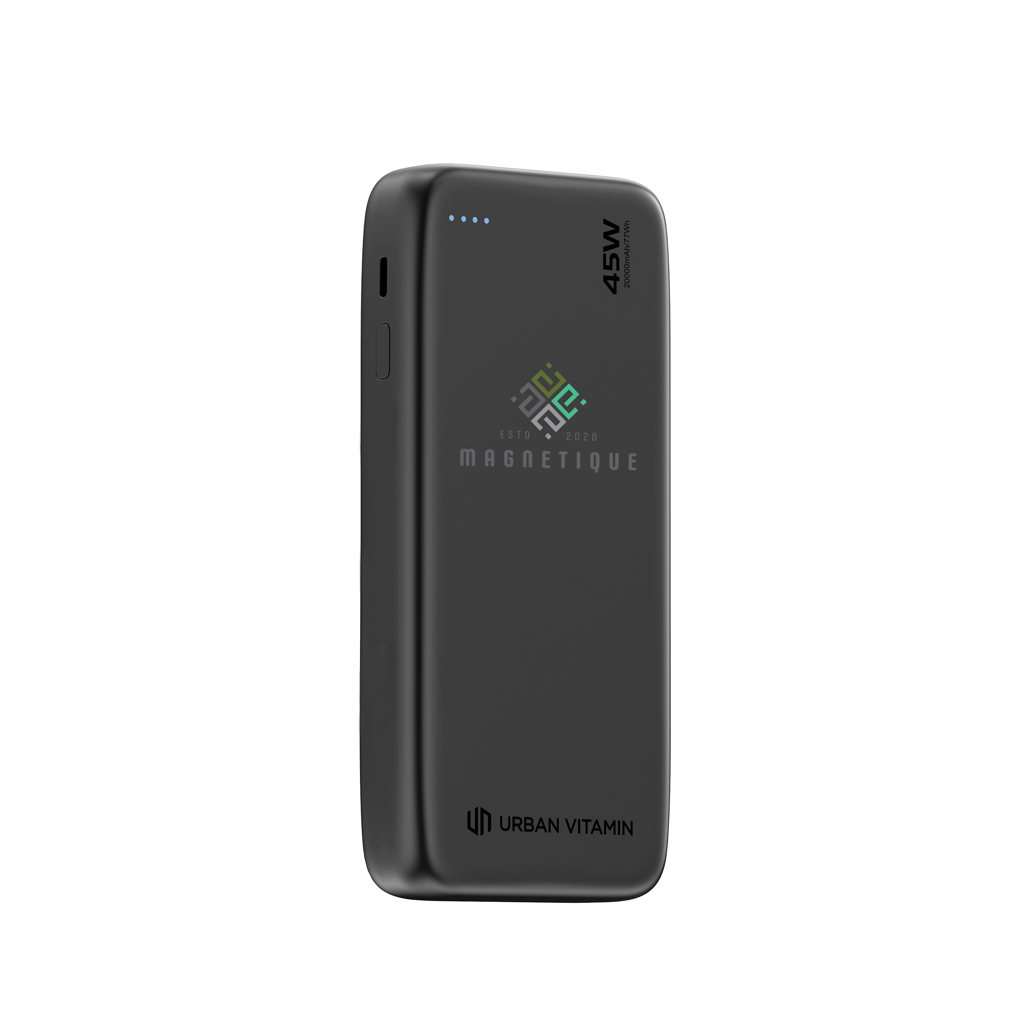 Urban Vitamin San Mateo Powerbank 20.000mAh 45W mit integriertem USB-C-Kabel