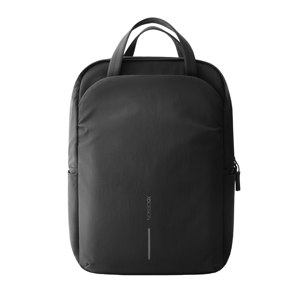 XD Design Soft Tote Rucksack mit Anti-Diebstahl-Duo-Zipper aus recyceltem Nylon