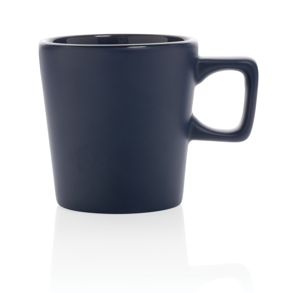 Keramik Becher 300ml, EN12875-1 geprüft – navy blau