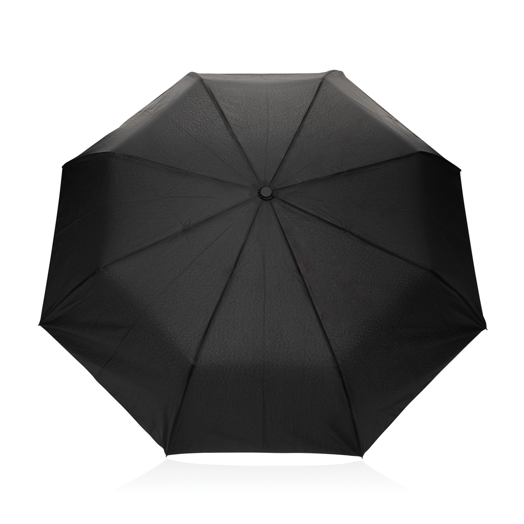 Kaycey 21" Auto-Open Mini-Regenschirm aus AWARE™ rPET — bedruckbar Kaycey 21" Auto-Open Mini-Regenschirm aus AWARE™ rPET — bedruckbar