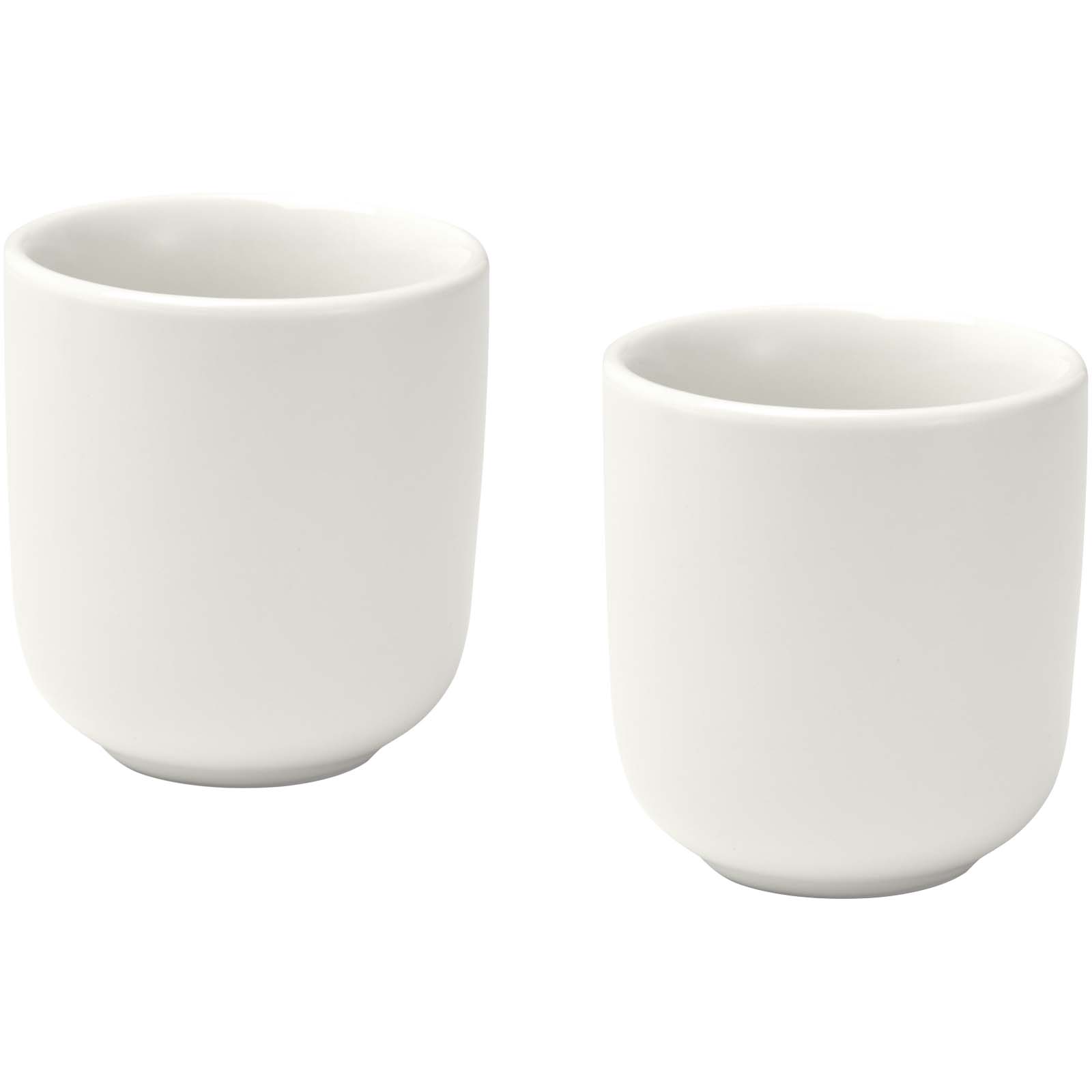Male 90 ml Keramik Espressotassen – 2er Set, matt