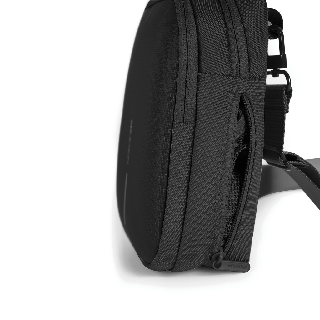 XD Design Boxy Sling Crossbody-Tasche aus recyceltem PET XD Design Boxy Sling Crossbody-Tasche aus recyceltem PET