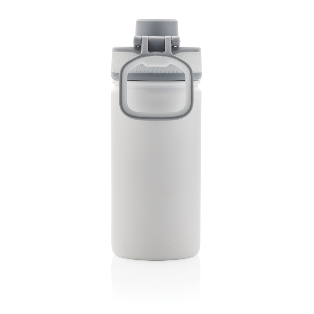 Edelstahl Vakuum-Trinkflasche 550 ml 5h kalt/15h warm weiß Edelstahl Vakuum-Trinkflasche 550 ml 5h kalt/15h warm weiß
