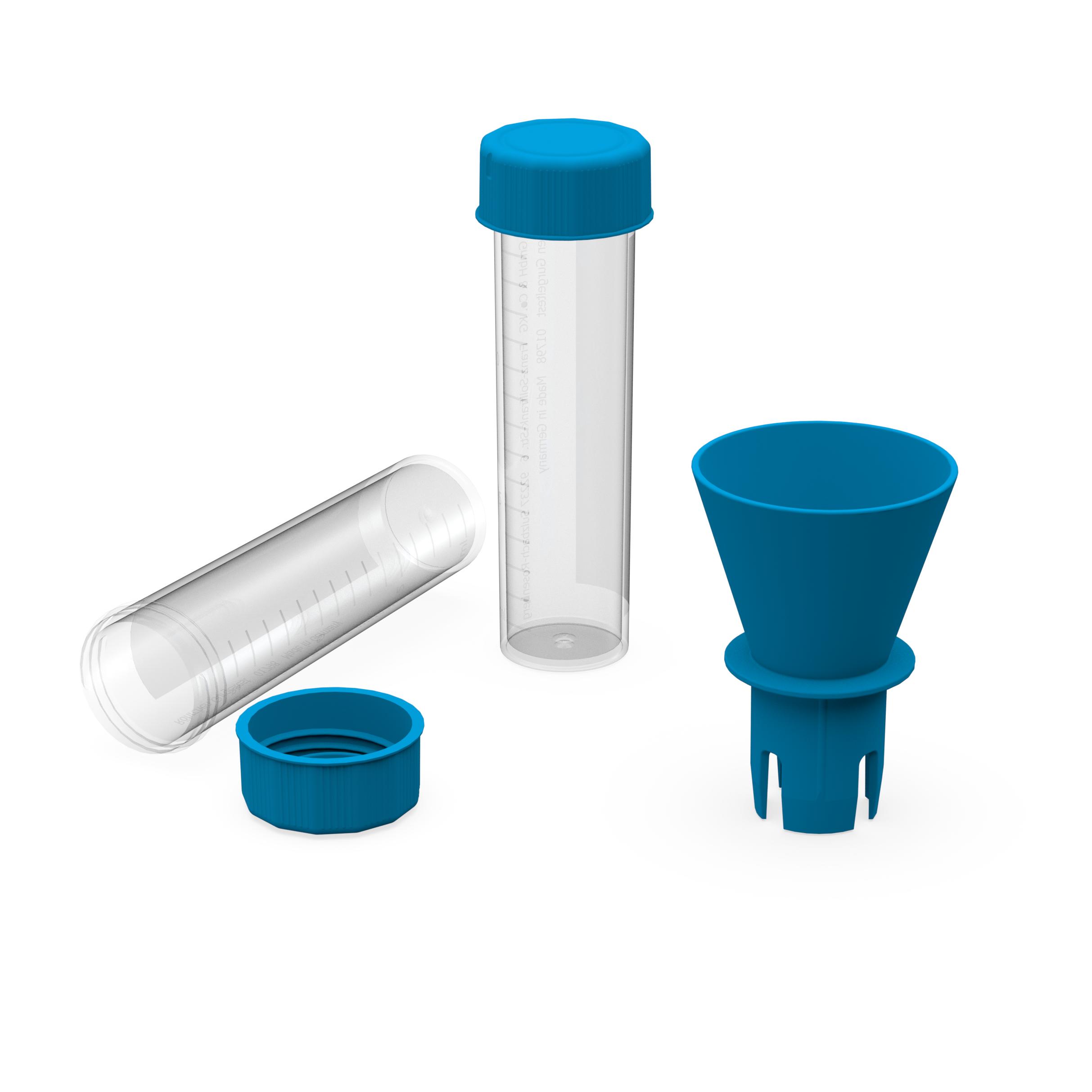 Röhrchen Gurgeltest, 15 ml – transparent Röhrchen Gurgeltest, 15 ml – transparent