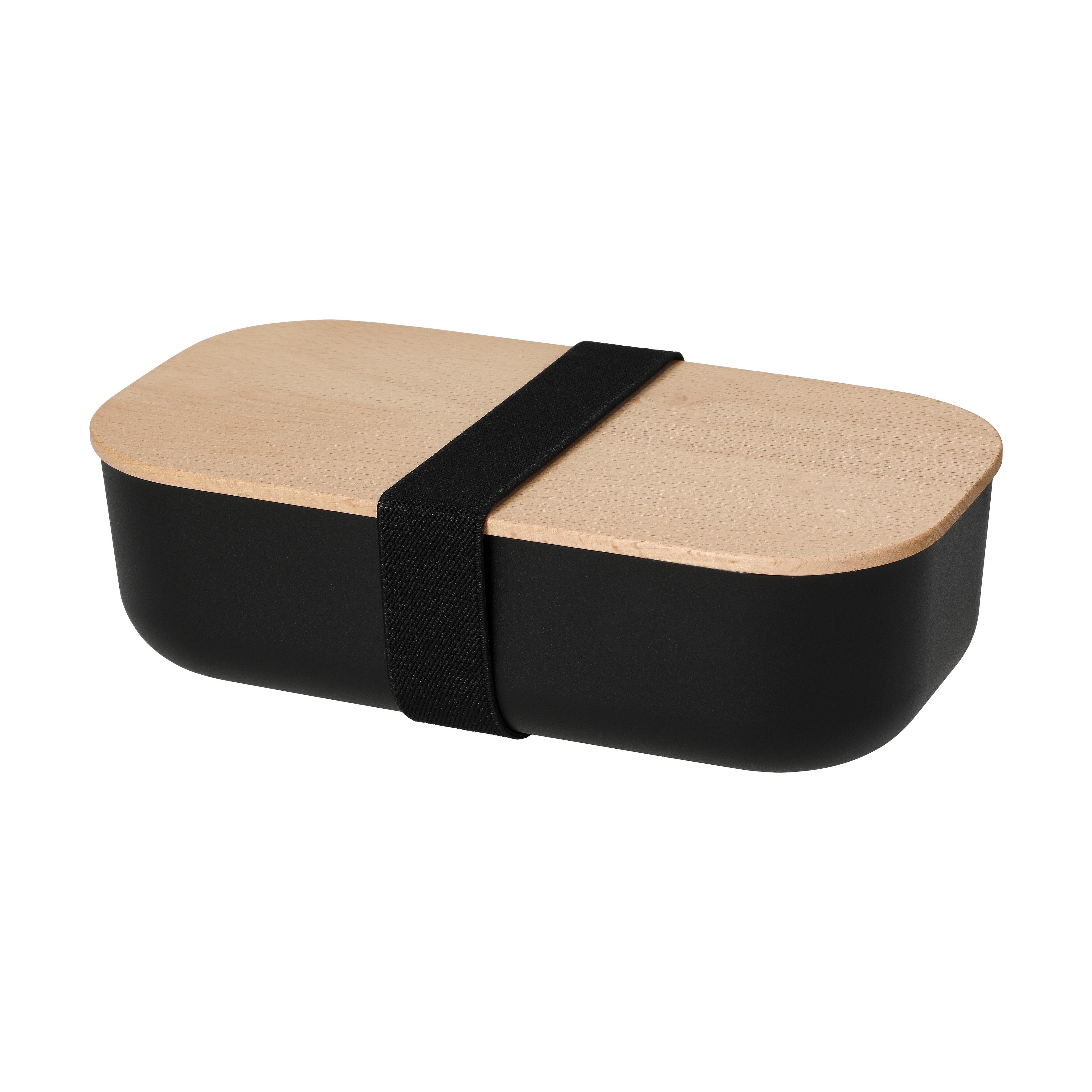 Bio-Vorratsdose "Beech" – schwarz Bio-Vorratsdose "Beech" – schwarz