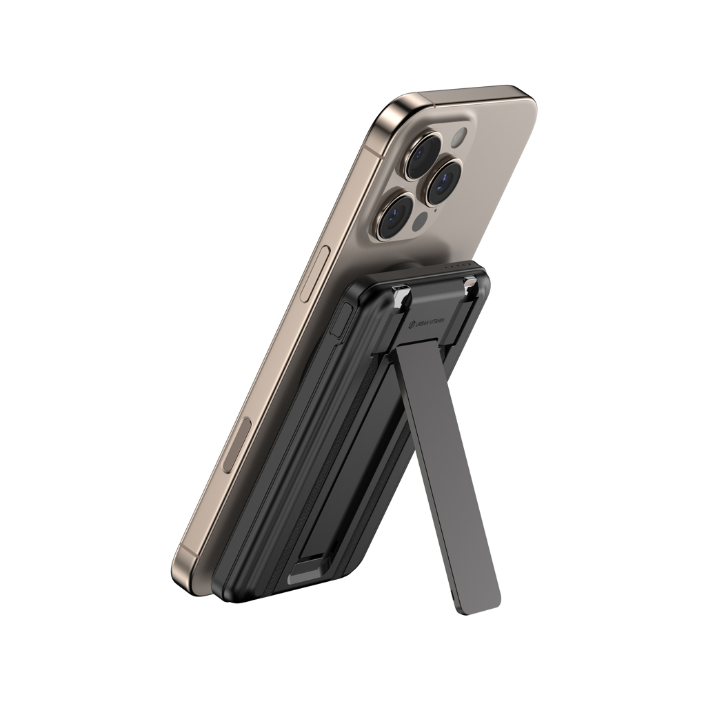 Urban Vitamin Redwood 5-in-1 Powerbank 5.000 mAh mit MagSafe und 20 W PD Urban Vitamin Redwood 5-in-1 Powerbank 5.000 mAh mit MagSafe und 20 W PD