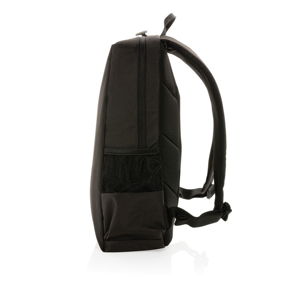 XD Xclusive Impact AWARE Lima 15,6 Zoll RFID Laptop-Rucksack aus recyceltem PET – bedruckbar XD Xclusive Impact AWARE Lima 15,6 Zoll RFID Laptop-Rucksack aus recyceltem PET – bedruckbar