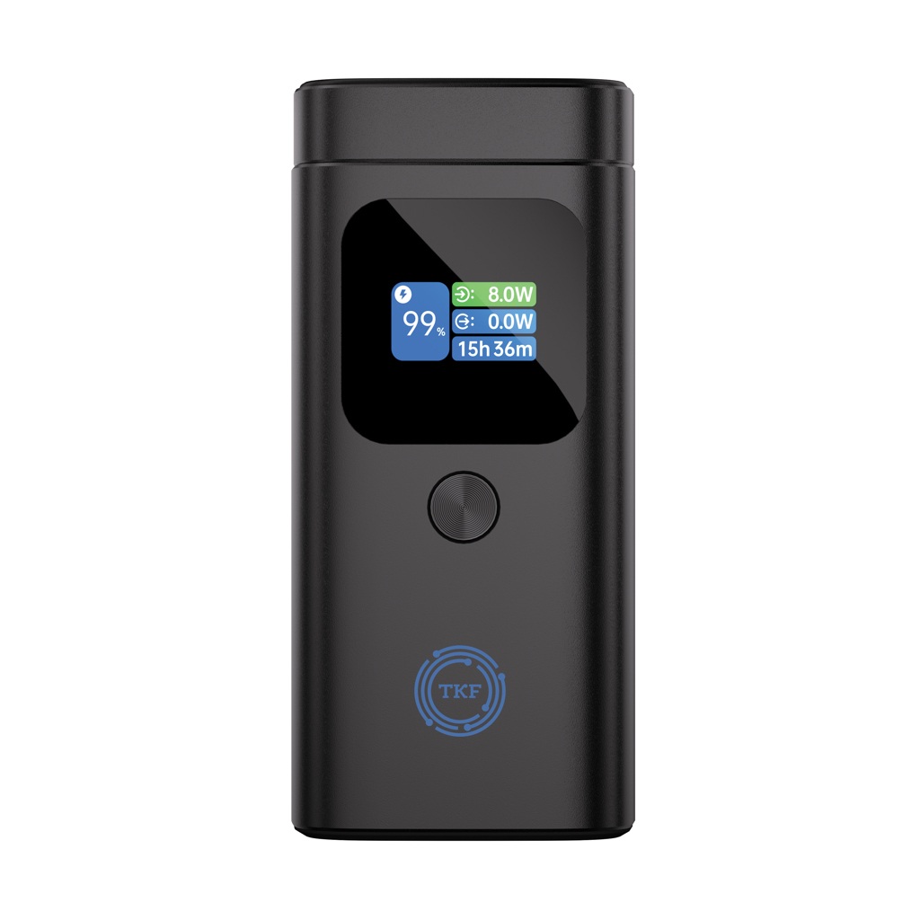 Powerbank 100W 15000mAh Magnet-Stand, PVC-frei grau