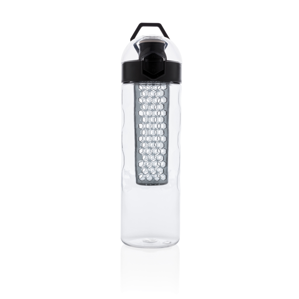 BPA-freie Tritan Aromaflasche 700 ml auslaufsicher schwarz
