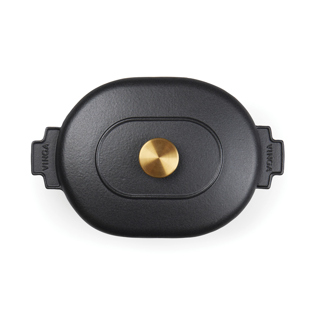 VINGA Monte Heritage Kokotte 4 L aus Gusseisen mit Emaille-Beschichtung, individuell lasergravierbar VINGA Monte Heritage Kokotte 4 L aus Gusseisen mit Emaille-Beschichtung, individuell lasergravierbar
