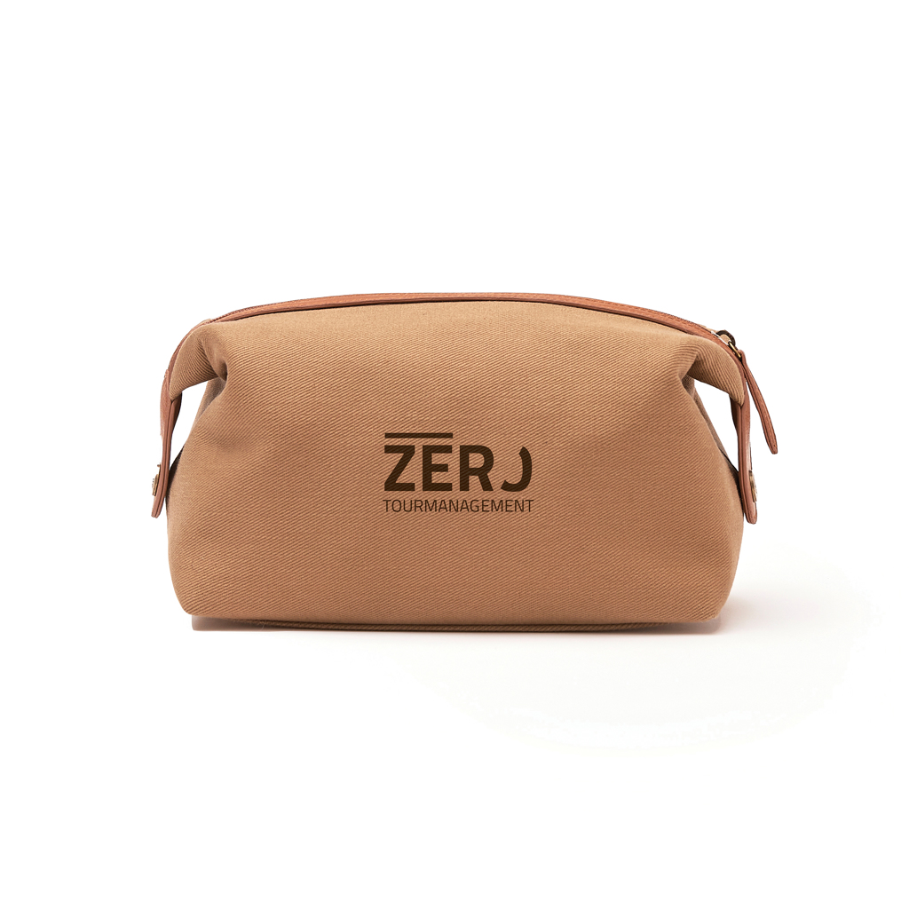 VINGA Sloane Kulturtasche aus RCS-recyceltem Polyester, bedruckbar