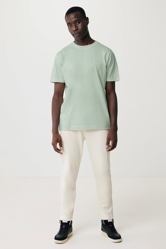 iqoniq Kakadu Relaxed T-Shirt aus recycelter und biologischer Baumwolle, bedruckbar oder bestickbar