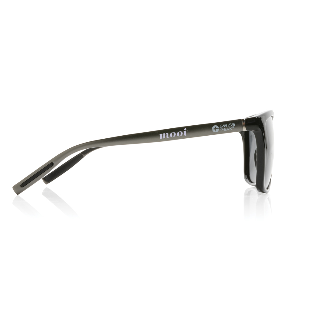 Swiss Peak polarisierte Sonnenbrille aus recyceltem PC (RCS)