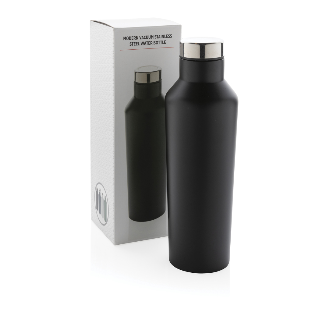 Edelstahl Vakuum-Isolierflasche 500 ml BPA-frei – schwarz Edelstahl Vakuum-Isolierflasche 500 ml BPA-frei – schwarz