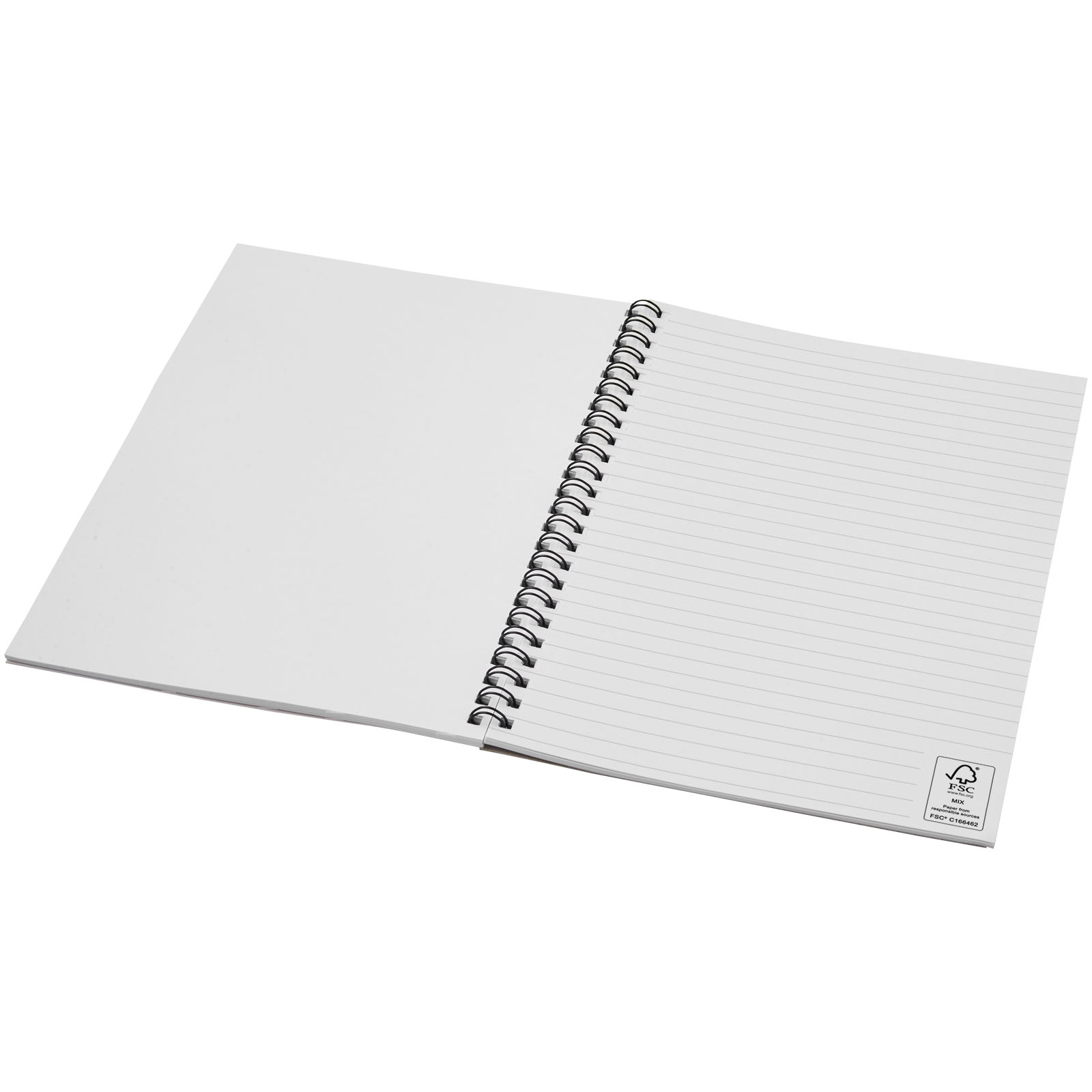 Desk-Mate® A5 recyceltes farbiges Notizbuch mit Spiralbindung Desk-Mate® A5 recyceltes farbiges Notizbuch mit Spiralbindung