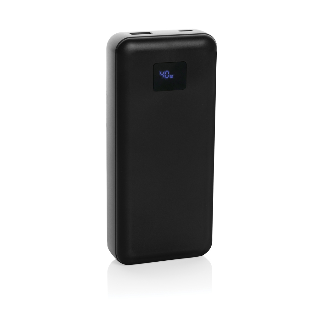 Gridley 65W Powerbank aus RCS rPlastik – Ideales Event-Werbegeschenk