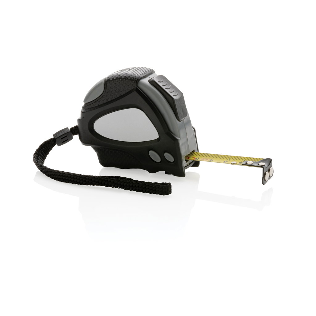 XD Collection Auto-Stop-Maßband 3 m aus recyceltem ABS, RCS-zertifiziert, mit Logo bedruckbar XD Collection Auto-Stop-Maßband 3 m aus recyceltem ABS, RCS-zertifiziert, mit Logo bedruckbar