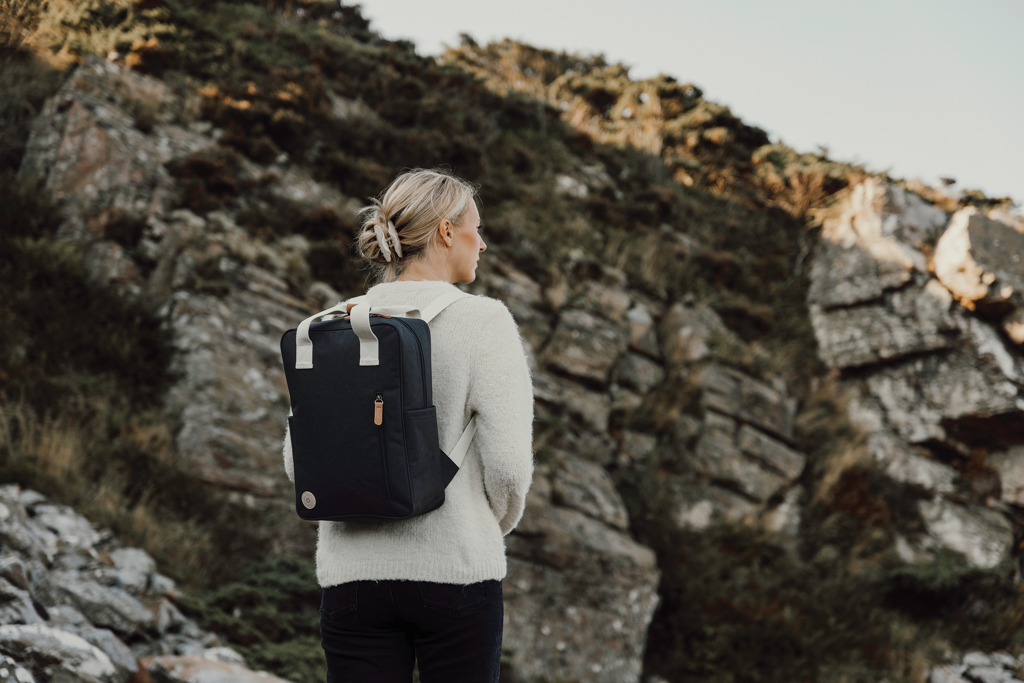 VINGA Sortino RCS Rucksack aus recyceltem Polyester – mit Logo bedruckbar