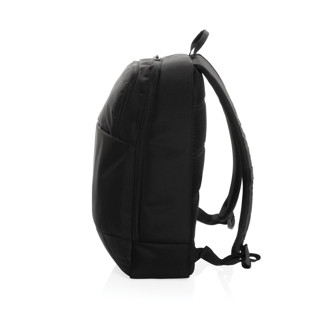 Swiss Peak AWARE Laptop-Rucksack 15,6 Zoll aus recyceltem PET, bedruckbar