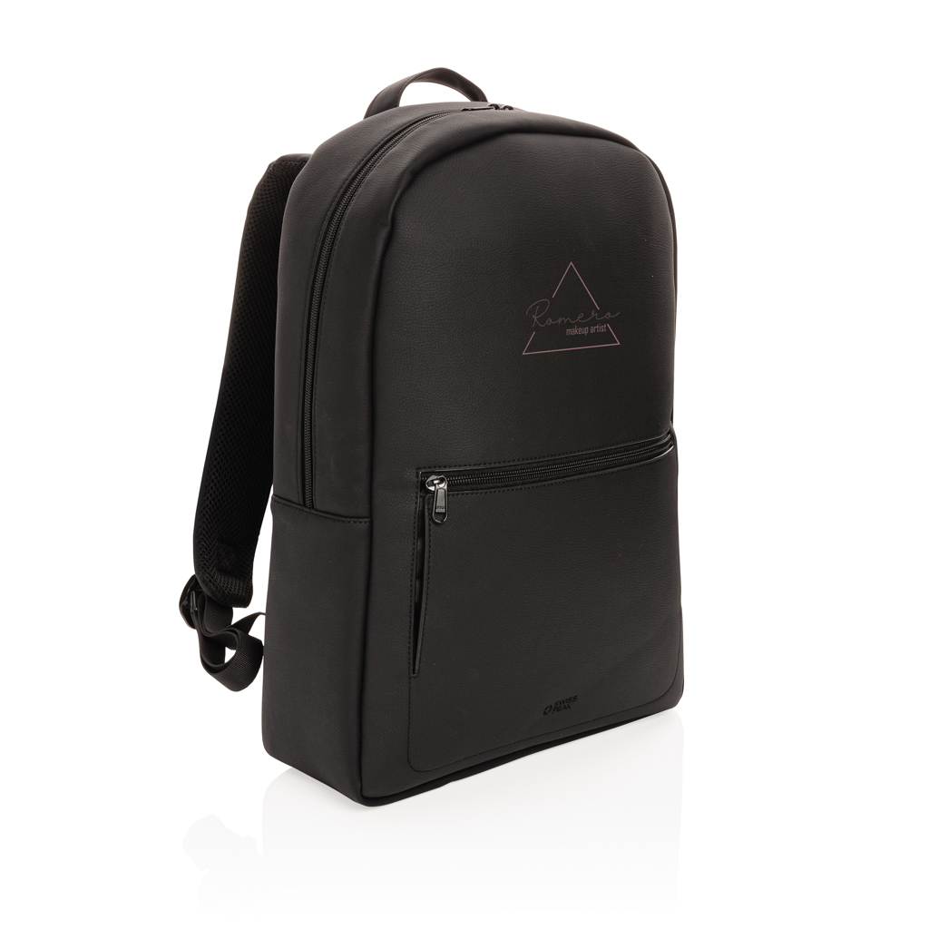 PVC-frei PU Business Laptop-Rucksack 15,6'' schwarz