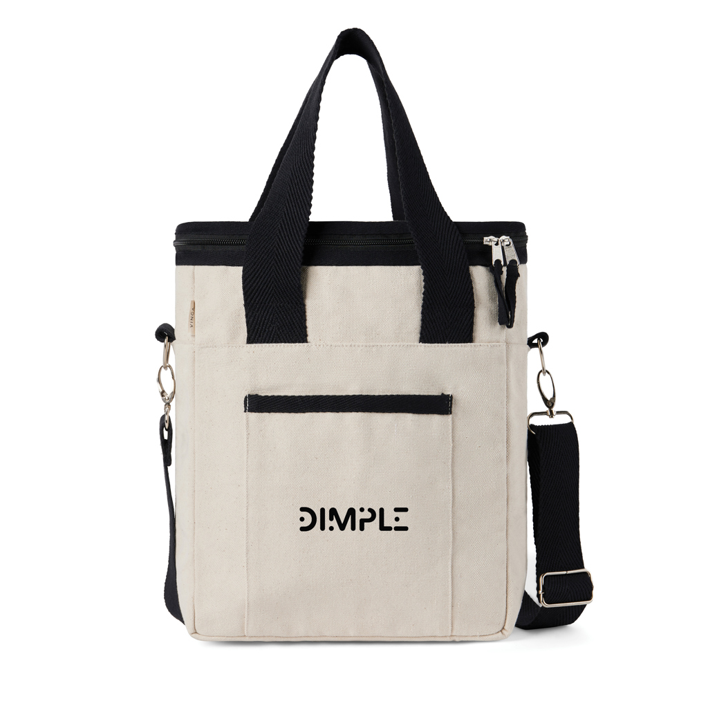 VINGA Volonne AWARE Kühltasche aus recyceltem Canvas mit Logo-Veredelung VINGA Volonne AWARE Kühltasche aus recyceltem Canvas mit Logo-Veredelung