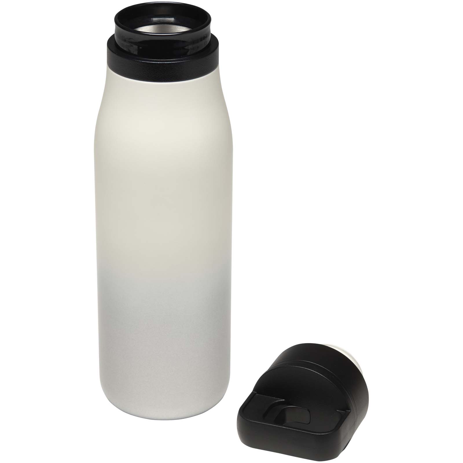 SMART 500 ml doppelwandiger vakuumisolierter One-Touch Becher aus recyceltem Edelstahl SMART 500 ml doppelwandiger vakuumisolierter One-Touch Becher aus recyceltem Edelstahl